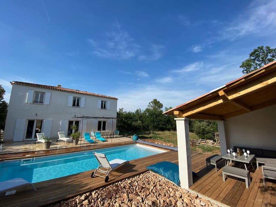 Villa Piscine - Gorges Du Verdon, Lac De Sainte-Croix Régusse Kültér fotó