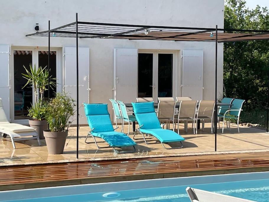 Villa Piscine - Gorges Du Verdon, Lac De Sainte-Croix Régusse Kültér fotó