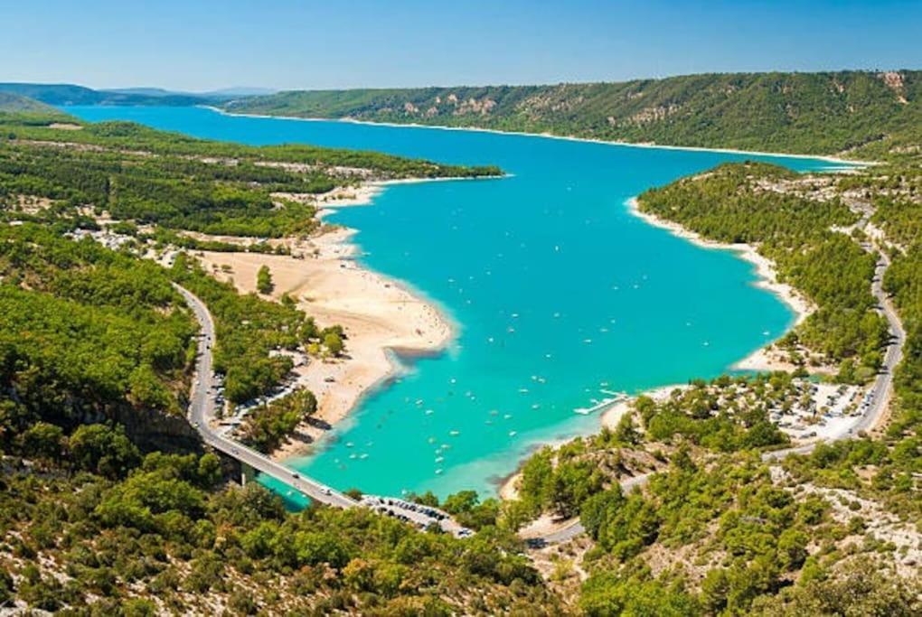 Villa Piscine - Gorges Du Verdon, Lac De Sainte-Croix Régusse Kültér fotó