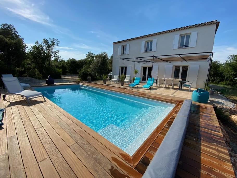 Villa Piscine - Gorges Du Verdon, Lac De Sainte-Croix Régusse Kültér fotó