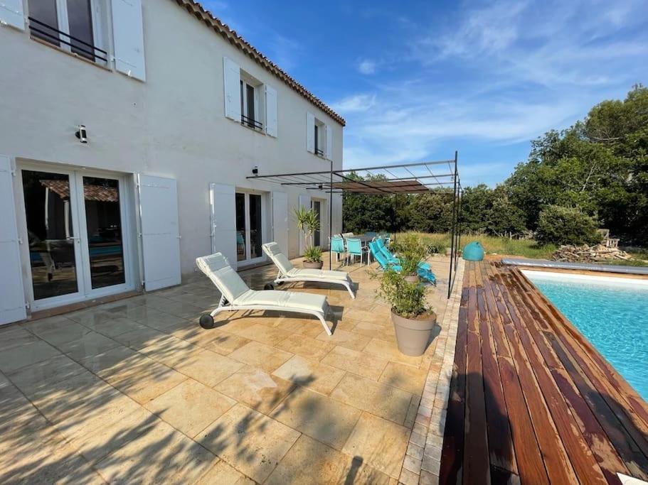 Villa Piscine - Gorges Du Verdon, Lac De Sainte-Croix Régusse Kültér fotó