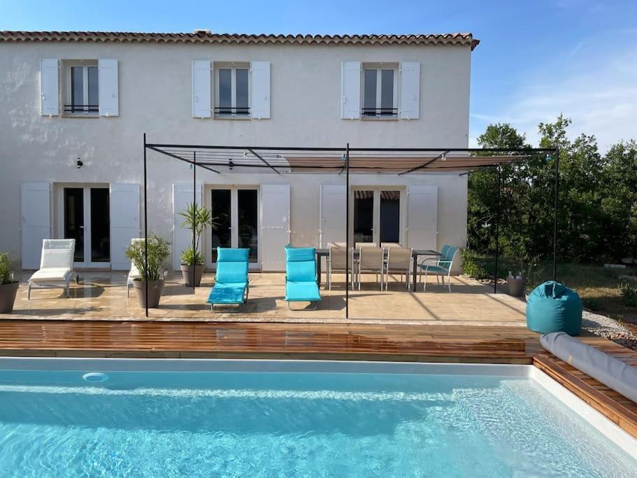 Villa Piscine - Gorges Du Verdon, Lac De Sainte-Croix Régusse Kültér fotó