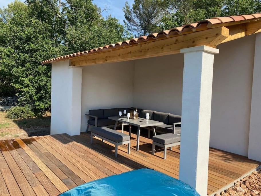 Villa Piscine - Gorges Du Verdon, Lac De Sainte-Croix Régusse Kültér fotó